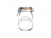Kilner Round Clip Top Jar (1.0 litre / 34 US fl oz)